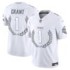 Minnesota Vikings Platinum MVP Vapor Limited Jersey – All Stitched – Bud Grant Jersey