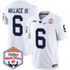 Penn State Nittany Lions 2024 The Fiesta Bowl Patch Vapor Limited Jersey – All Stitched – White – Harrison Wallace III Jersey