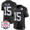 Penn State Nittany Lions 2024 The Fiesta Bowl Patch Vapor Limited Jersey – All Stitched – Black – Drew Allar Jersey