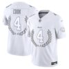 Buffalo Bills Platinum MVP Vapor Limited Jersey – All Stitched – James Cook Jersey