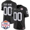 Penn State Nittany Lions 2024 The Fiesta Bowl Patch Vapor Limited Custom Jersey – All Stitched – Black Jersey