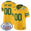 Baylor Bears 2024 Texas Bowl Vapor Limited Custom Jersey – All Stitched – Gold Jersey