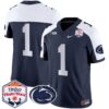 Penn State Nittany Lions 2024 The Fiesta Bowl Patch Vapor Limited Jersey – All Stitched – Navy Alternate – #1 Team Jersey
