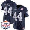 Penn State Nittany Lions 2024 The Fiesta Bowl Patch Vapor Limited Jersey – All Stitched – Navy – Tyler Warren Jersey