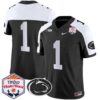 Penn State Nittany Lions 2024 The Fiesta Bowl Patch Vapor Limited Jersey – All Stitched – Black Alternate – #1 Team Jersey