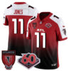Atlanta Falcons 60th Season Vapor Limited Jersey – All Stitched – Red Alternate – Julio Jones Jersey