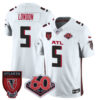 Atlanta Falcons 60th Season Vapor Limited Jersey – All Stitched – White – Drake London Jersey