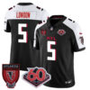Atlanta Falcons 60th Season Vapor Limited Jersey – All Stitched – Black Alternate – Drake London Jersey