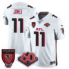 Atlanta Falcons 60th Season Vapor Limited Jersey – All Stitched – White – Julio Jones Jersey