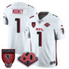 Atlanta Falcons 60th Season Vapor Limited Jersey – All Stitched – White – Darnell Mooney Jersey