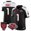 Atlanta Falcons 60th Season Vapor Limited Jersey – All Stitched – Black Alternate – Darnell Mooney Jersey