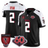 Atlanta Falcons 60th Season Vapor Limited Jersey – All Stitched – Black Alternate – Matt Ryan Jersey