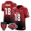 Atlanta Falcons 60th Season Vapor Limited Jersey – All Stitched – Red – Kirk Cousins Jersey