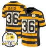 Pittsburgh Steelers Throwback 2024 Vapor Limited Jersey – All Stitched – Bumble Bee – Jerome Bettis Jersey