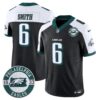Eagles 2024 Vapor Limited Jersey – Est. 1933 Patch – All Stitched – Black Alternate – DeVonta Smith Jersey