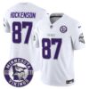 Minnesota Vikings 2024 Vapor Limited Jersey V2 – Est. 1961 Patch – All Stitched – Winter Warrior – T.J. Hockenson Jersey