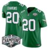 Philadelphia Eagles Kelly Green 2024 NFC East Division Champions Vapor Limited Jersey V2 – All Stitched – Kelly Green – Brian Dawkins Jersey