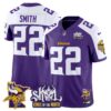 Minnesota Vikings Kings Of The North Patch Vapor Limited Jersey V3 – All Stitched – Purple Alternate – Harrison Smith Jersey