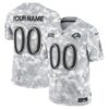Rams 2024 Salute to Service Vapor Limited Custom Jersey – Arctic Camo – All Stitched – Custom Jersey