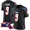 Patriots 1996 Throwback State Patch Vapor Jersey – All Stitched – Black – Matthew Judon Jersey