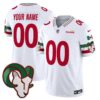 Rams Mexico Vapor Limited Custom Jersey – All Stitched – White Jersey
