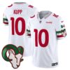 Rams Mexico Vapor Limited Jersey – All Stitched – White – Cooper Kupp Jersey