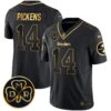 Steelers DMR Patch Gold Vapor Limited Jersey – All Stitched – Black Gold – George Pickens Jersey