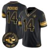 Pittsburgh Steelers Throwback 1933 Patch Gold Vapor Limited Jersey – All Stitched – Black Gold – George Pickens Jersey