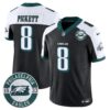 Eagles 2024 Vapor Limited Jersey – Est. 1933 Patch – All Stitched – Black Alternate – Kenny Pickett Jersey
