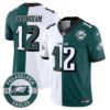 Eagles 2024 Vapor Limited Jersey – Est. 1933 Patch – All Stitched – Split – Randall Cunningham Jersey