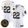 Steelers DMR Patch Gold Vapor Limited Jersey – All Stitched – White Gold – Najee Harris Jersey