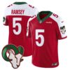 Rams Mexico Vapor Limited Jersey – All Stitched – Red Alternate – Jalen Ramsey Jersey