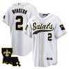 Saints 1987 Legacy Cool Base Jersey – All Stitched – White – Jameis Winston Jersey