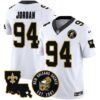 Saints EST. 1967 Patch Vapor Jersey – All Stitched – White – Cameron Jordan Jersey