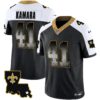Saints 1987 Legacy Arch Smoke Jersey – All Stitched – Alternate – Alvin Kamara Jersey