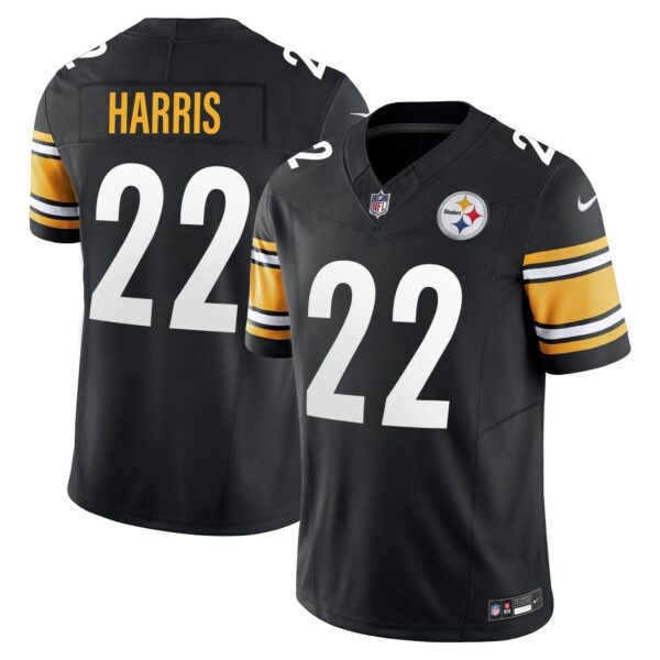 Steelers Vapor Limited Jersey – All Stitched – Black – Najee Harris Jersey