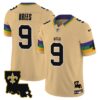 Saints 2024 New Orleans City Vapor Limited Jersey – All Stitched – Gold – Drew Brees Jersey