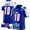 Patriots Bill Belichick 6x Champions Patch Vapor Jersey – All Stitched – 1996 Alternate – Mac Jones Jersey