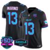 Dolphins “Miami Vice” Vapor Limited Jersey V4 – All Stitched – Black – Dan Marino Jersey