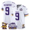 Minnesota Vikings Kings Of The North Patch Vapor Limited Jersey V3 – All Stitched – White – J.J. McCarthy Jersey