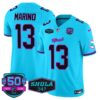Dolphins “Miami Vice” Vapor Limited Jersey V4 – All Stitched – Aqua – Dan Marino Jersey