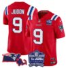 Patriots Bill Belichick 6x Champions Patch Vapor Jersey – All Stitched – Red – Matthew Judon Jersey