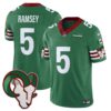 Rams Mexico Vapor Limited Jersey – All Stitched – Green – Jalen Ramsey Jersey