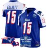 Patriots Bill Belichick 6x Champions Patch Vapor Jersey – All Stitched – 1996 Alternate – Ezekiel Elliott Jersey