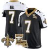 Saints Vapor Limited Jersey – New Orleans Patch – All Stitched – Alternate – Taysom Hill Jersey