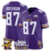 Minnesota Vikings Kings Of The North Patch Vapor Limited Jersey V3 – All Stitched – Purple – T.J. Hockenson Jersey