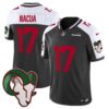 Rams Mexico Vapor Limited Jersey – All Stitched – Black Alternate – Puka Nacua Jersey