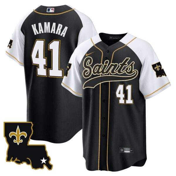 Saints 1987 Legacy Cool Base Jersey – All Stitched – Alternate – Alvin Kamara Jersey