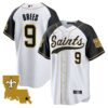 Saints 1987 Legacy Cool Base Jersey – All Stitched – Inverted – Drew Brees Jersey