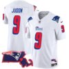 Patriots 1996 Throwback State Patch Vapor Jersey – All Stitched – White – Matthew Judon Jersey
